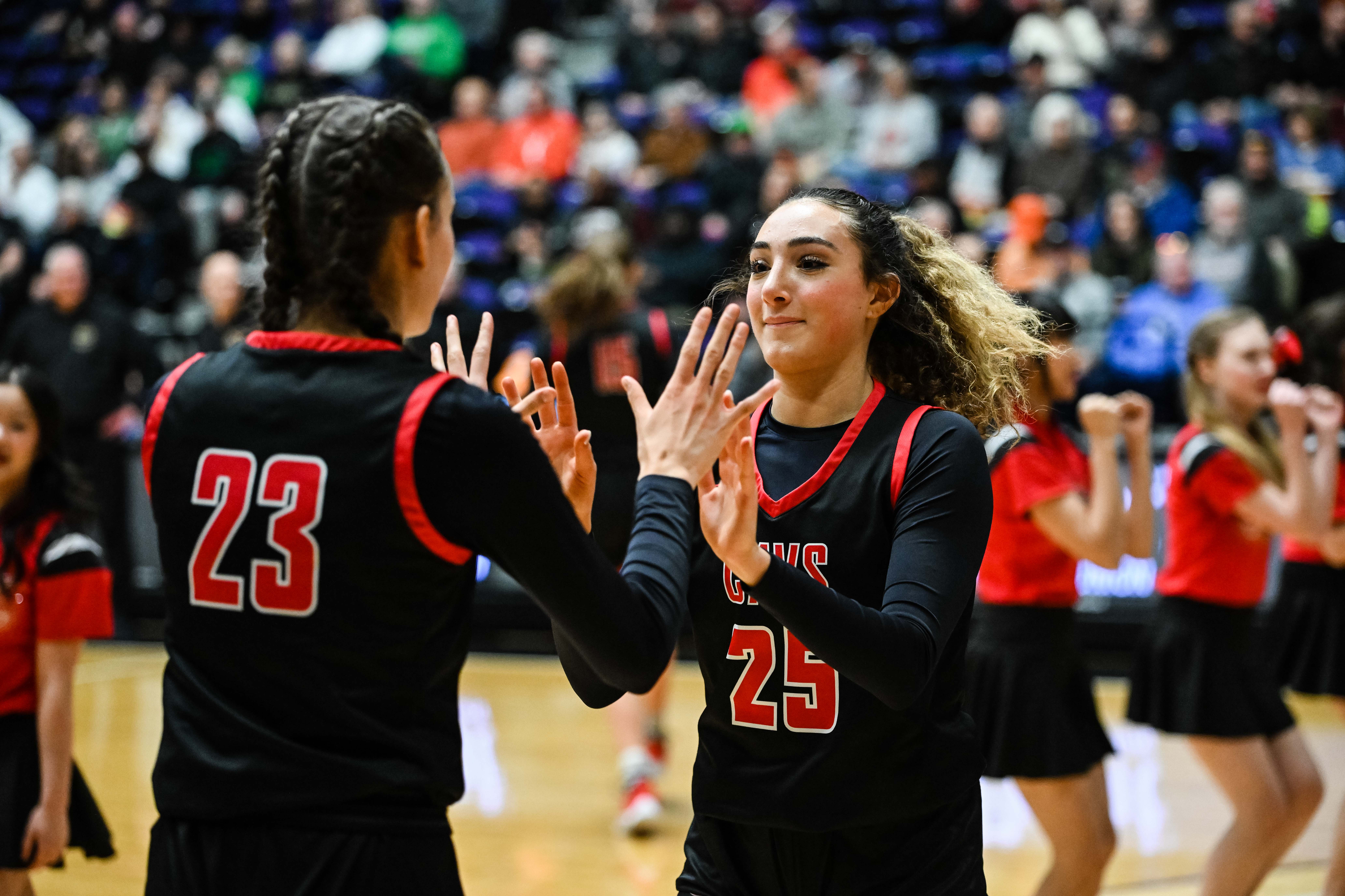 Clackamas Beaverton 6A Oregon girls basketball quarterfinal Naji Saker 1 -5